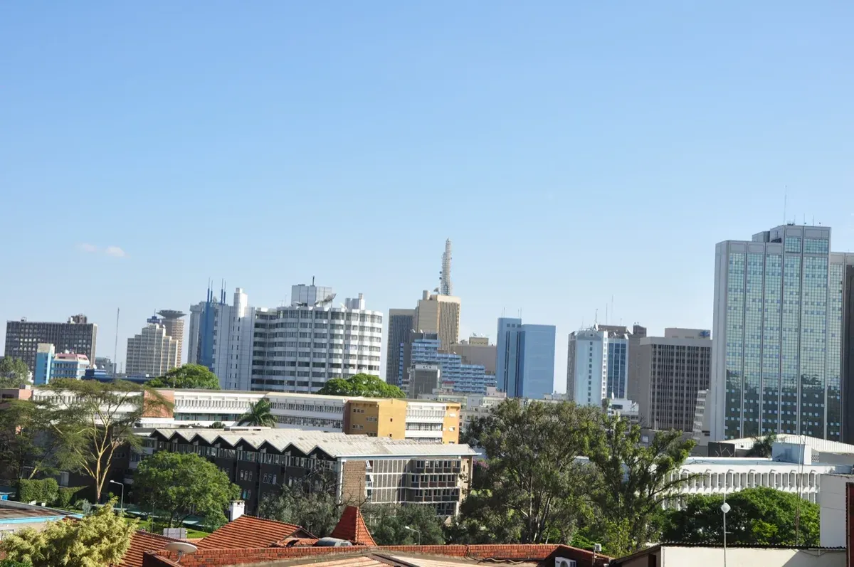Nairobi’s city centre skyline